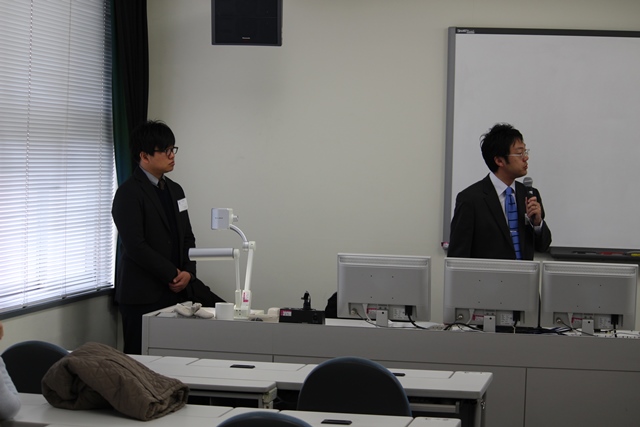 佐藤大介先生、鈴木瞬先生