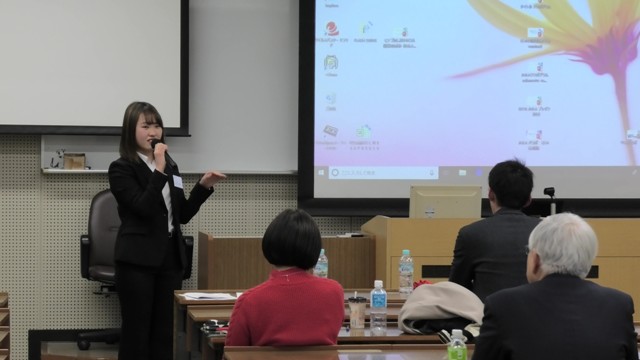 シンポジウム・岩本華苗さん