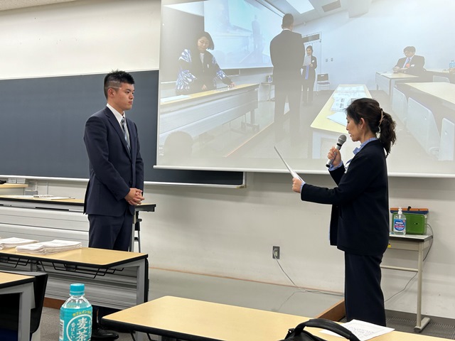 奨励賞を受賞された北條 航氏