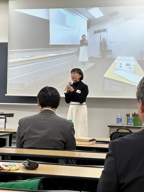 深谷素子新会長によるご挨拶